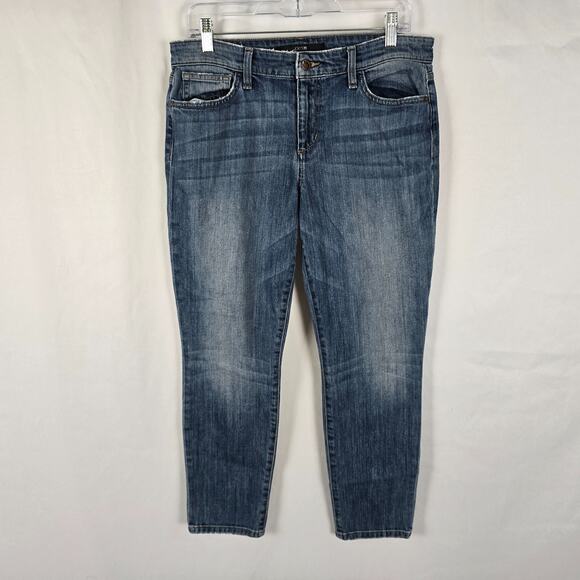 Joe's Jeans Women's 30 Blue Medium Wash Ankle Tapered Leg - Picture 1 of 16